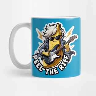 Banana Rockstar Peel the Riffs - Electric Guitar Mug